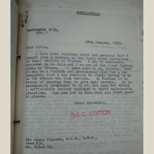 Christopher Hinto memo