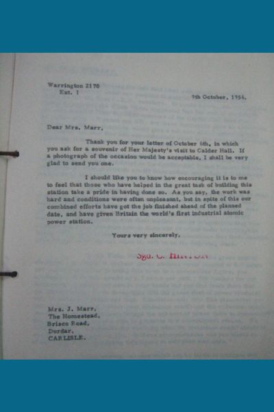 Hinton letter