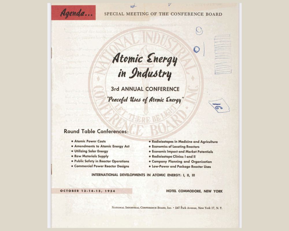 NICB conference 1954