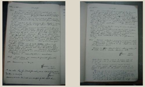 1957 Windscale log book extracts