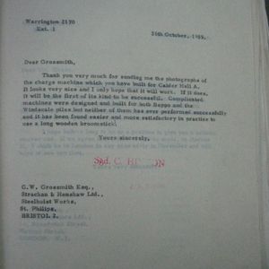 Hinton 1955 letter