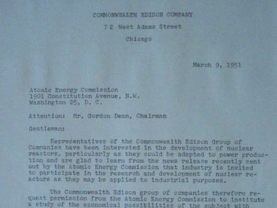 1951 letter