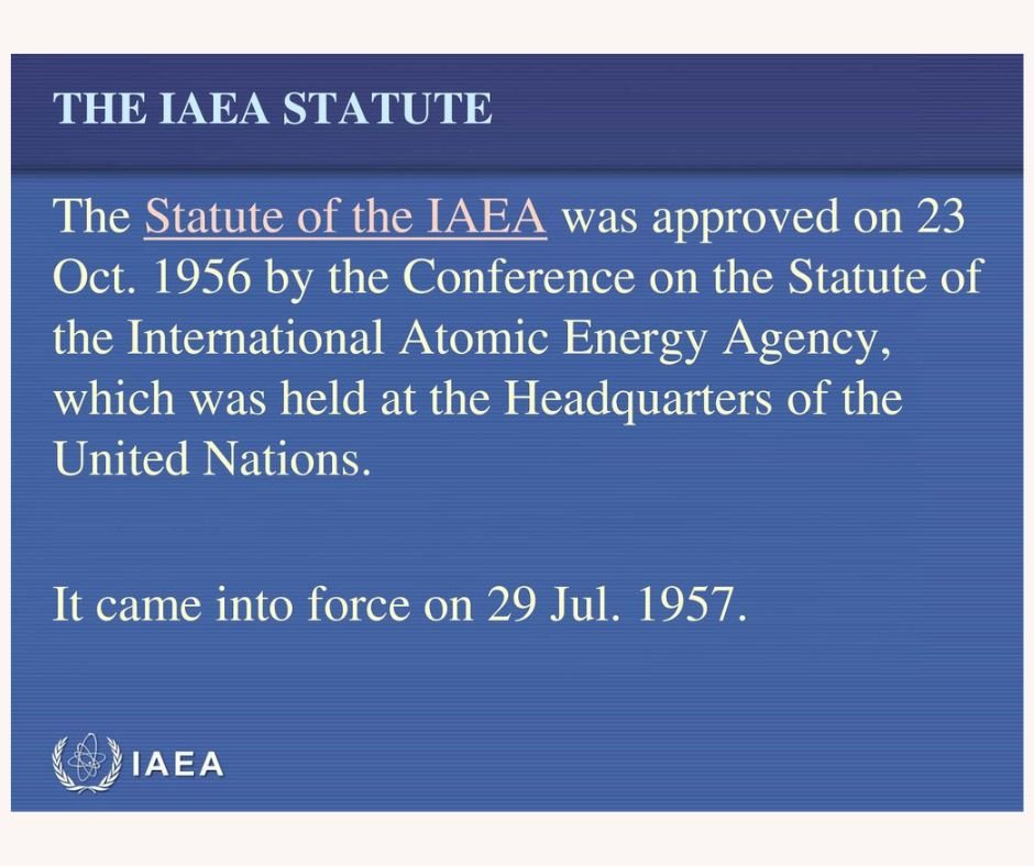 IAEA statute slide