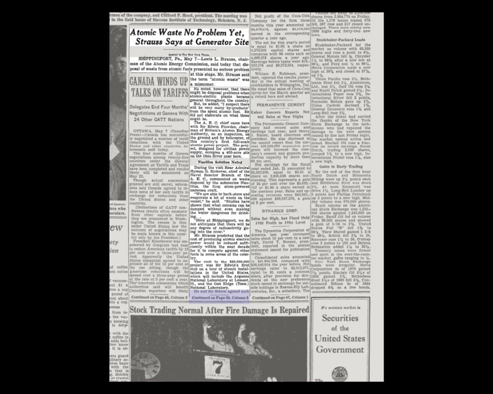 Article re Strauss