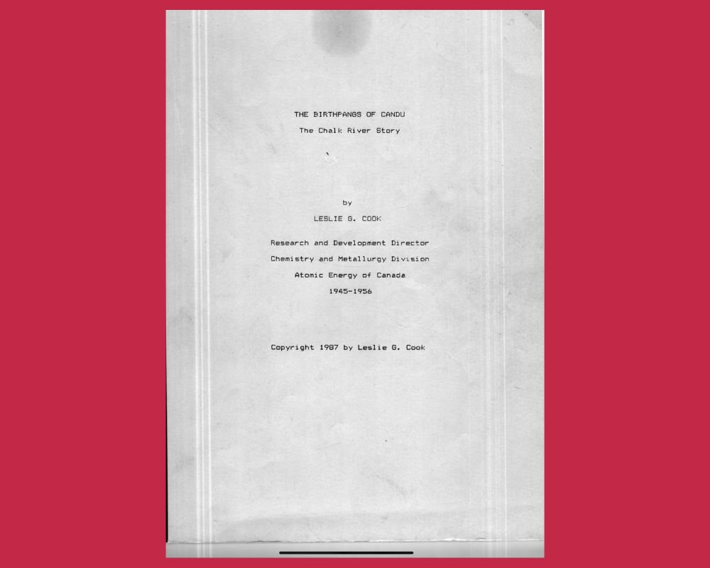 Les Cook memoir