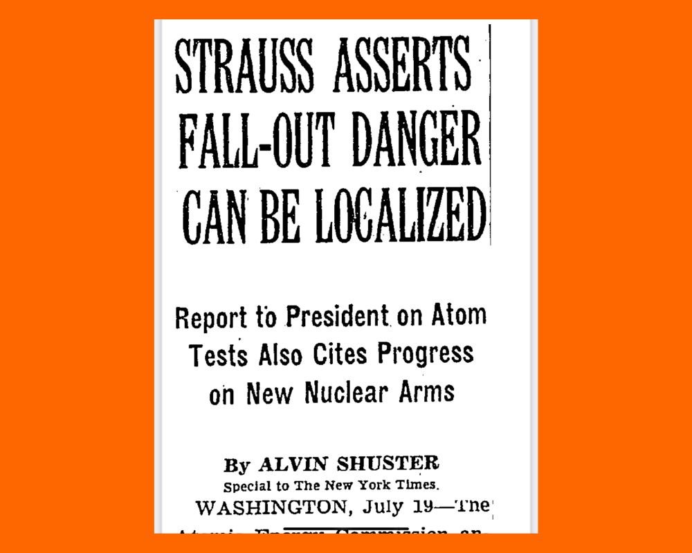 NYT article 1956