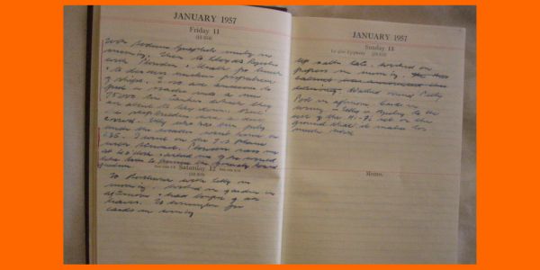 Hinton diary entry