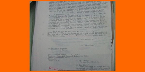 Cockcroft memo
